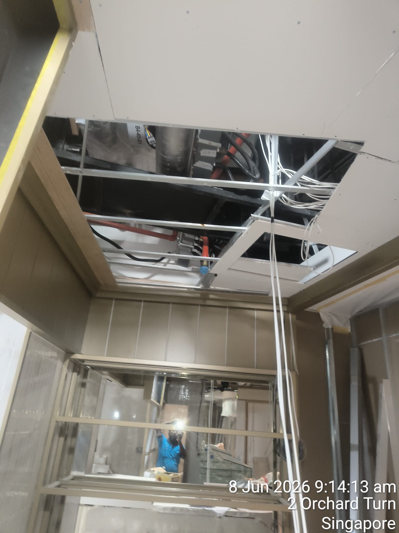 AR Ceiling Partition Singapore — drywall partition framing with metal stud work | Ceiling Partition Singapore